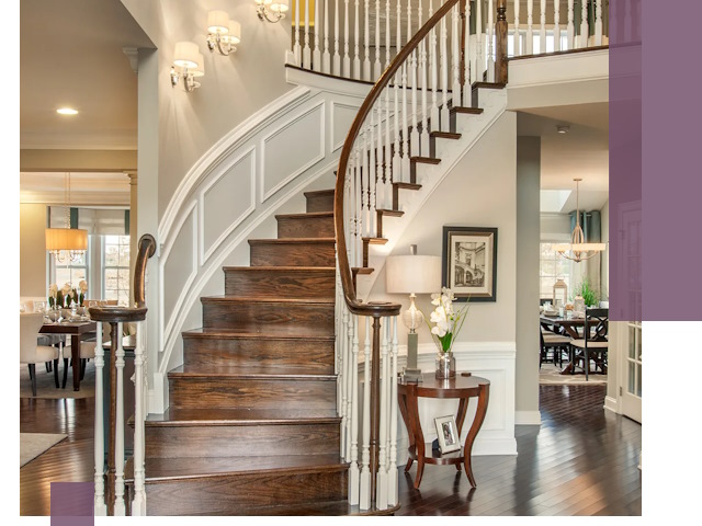 Изготовление лестниц под ключ в Надыме — металлокаркас и отделка