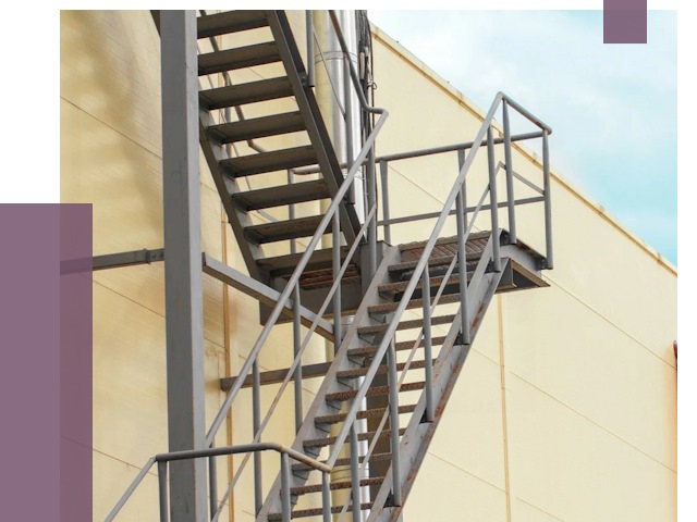 Пожарные лестницы в Надыме от 12454 руб. — монтаж и продажа | ПРОЛЁТ-Ндм