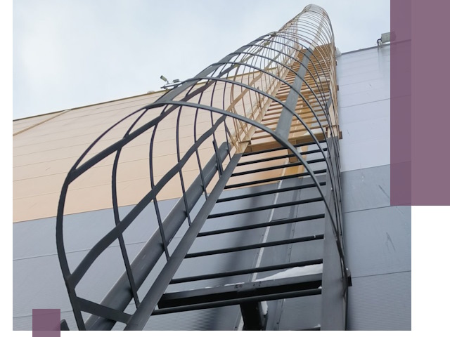 Изготовление и монтаж пожарных лестниц в Надыме профессионально