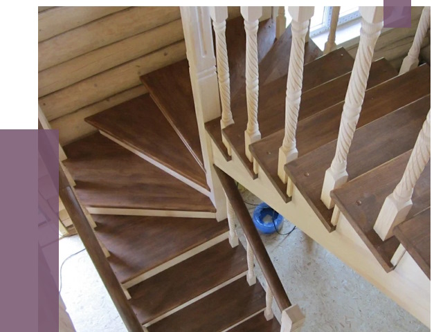 Реставрация деревянных лестниц в Надыме от 4359 руб.