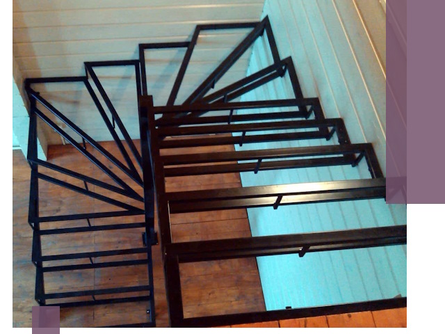 Изготовление металлических лестниц любой сложности в Надыме
