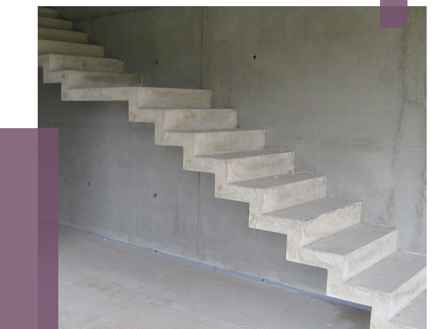Бетонные лестницы в Надыме от 19199 руб. под ключ | ПРОЛЁТ-Ндм