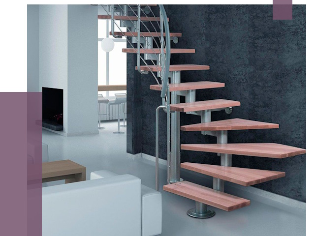 Модульные лестницы в Надыме от 17124 руб. — купить в ПРОЛЁТ-Ндм