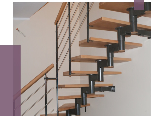 Изготовление модульных лестниц в Надыме от 11675 руб. 