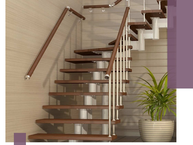 Изготовление модульных лестниц под ключ в Надыме