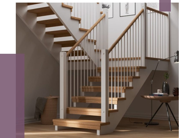 Маршевые лестницы в Надыме от 38658 руб. — монтаж | ПРОЛЁТ-Ндм