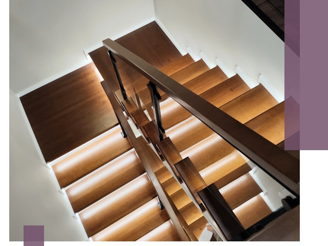 Изготовление П-образных лестниц под ключ в Надыме