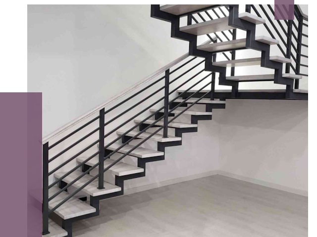 Лестницы на металлокаркасе под ключ в Надыме от 12973 руб. | ПРОЛЁТ-Ндм