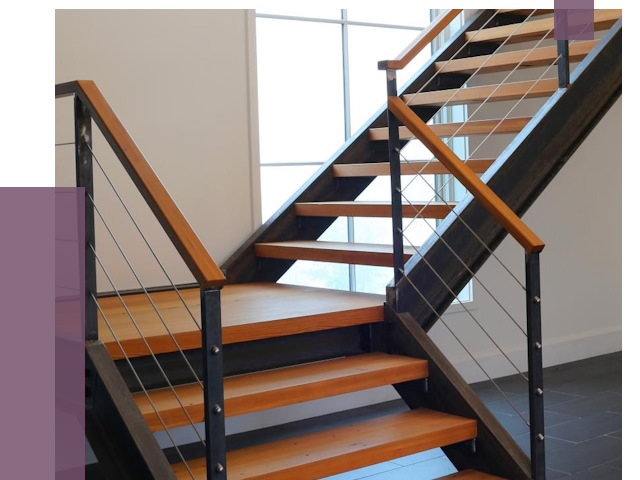 Изготовление лестниц на металлокаркасе в Надыме от 19199 руб. | ПРОЛЁТ-Ндм