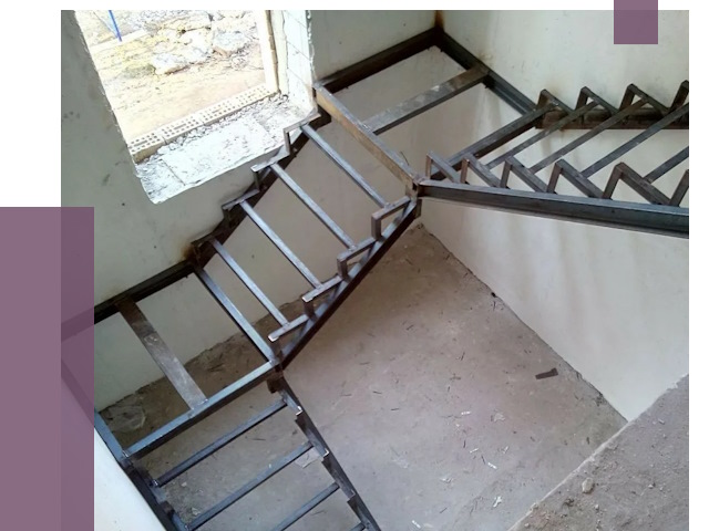 Монтаж лестниц на металлокаркасе в Надыме от 12973 руб. — ПРОЛЁТ-Ндм