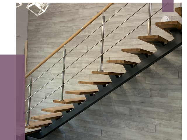 Изготовление лестниц на монокосоуре в Надыме от 77316 руб. 