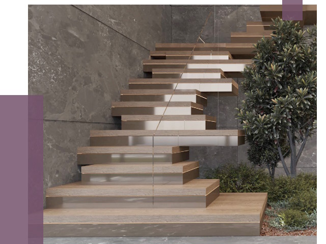 Современные лестницы в Надыме от 14010 руб. | ПРОЛЁТ-Ндм