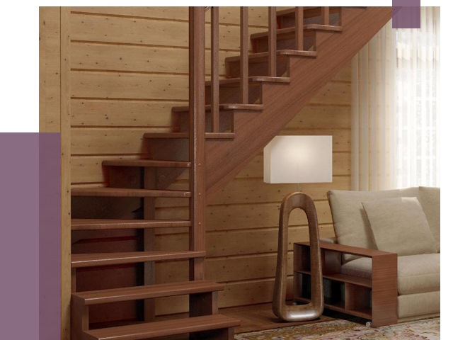 Лестницы эконом класса в Надыме от 18525 руб. бюджетные решения