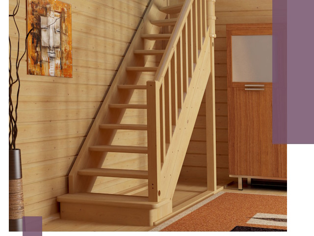 Лестницы эконом класса под ключ в Надыме — недорого и быстро