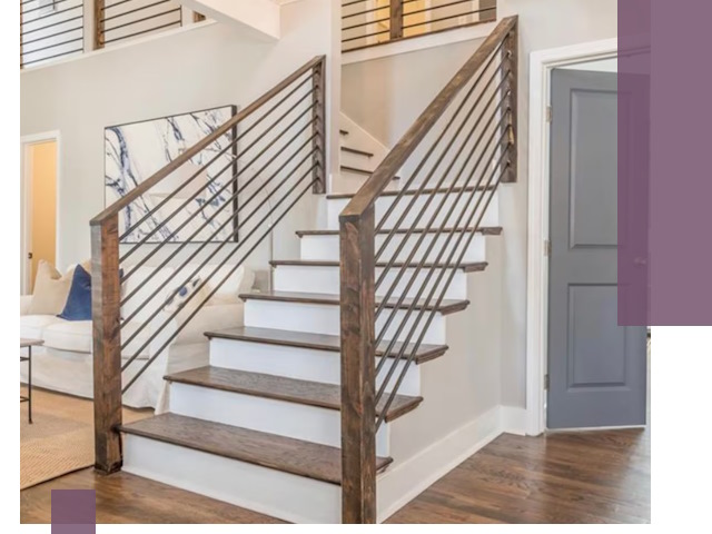 Лестницы для коттеджа под ключ в Надыме — изготовление и монтаж