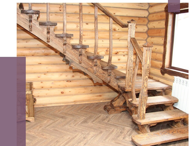 Лестницы в баню в Надыме от 19407 руб. — изготовление | ПРОЛЁТ-Ндм