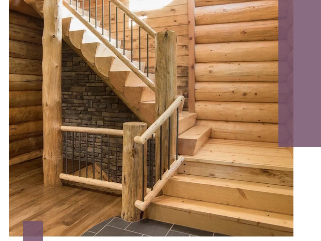 Лестницы в баню под заказ и профессиональный монтаж в Надыме