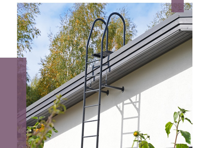 Лестницы на крышу в Надыме от 19407 руб. — монтаж и монтаж ПРОЛЁТ-Ндм