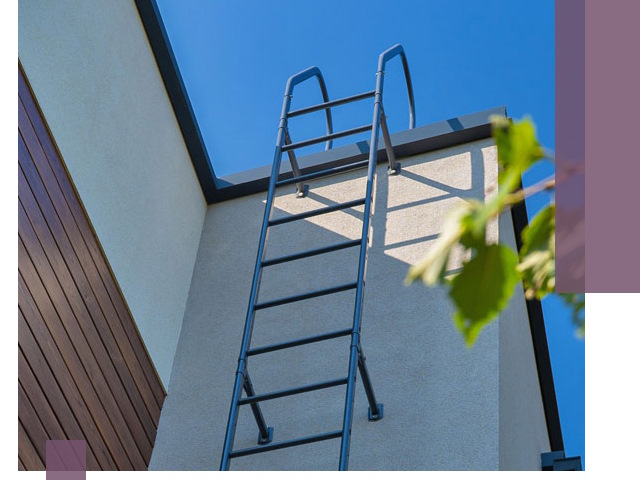 Лестницы на крышу в Надыме — изготовление, монтаж, демонтаж