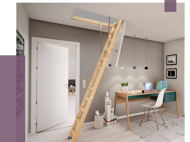 Чердачные лестницы в Надыме — от 14789 руб. | ПРОЛЁТ-Ндм