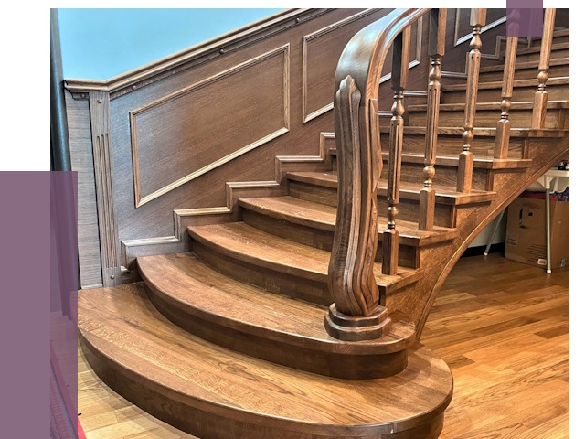 Дубовые лестницы под ключ в Надыме от 179021 руб. — ПРОЛЁТ-Ндм