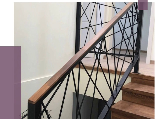 Перила и ограждения в Надыме от 7784 руб. под ключ | ПРОЛЁТ-Ндм