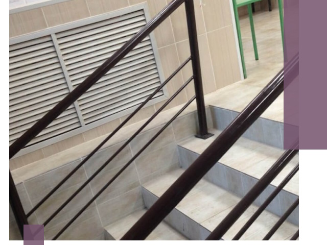 Изготовление перил из металла под ключ в Надыме