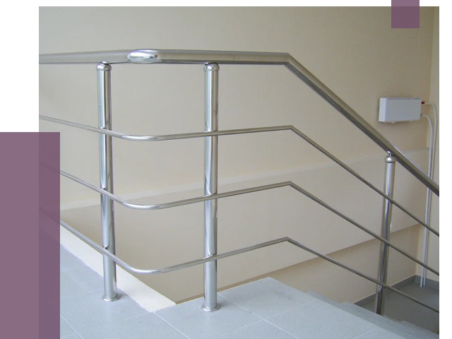 Алюминиевые перила в Надыме от 6434 руб. под ключ | ПРОЛЁТ-Ндм