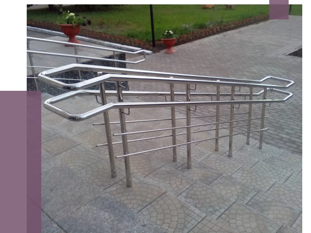 Перила для инвалидов в Надыме от 7700 руб. под ключ | ПРОЛЁТ-Ндм