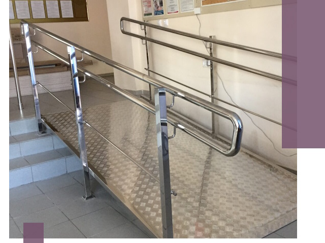 Перила для инвалидов в Надыме — надежные поручни и ограждения