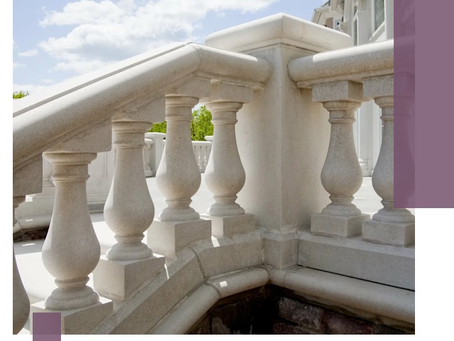 Балюстрады из металла и камня под ключ в Надыме