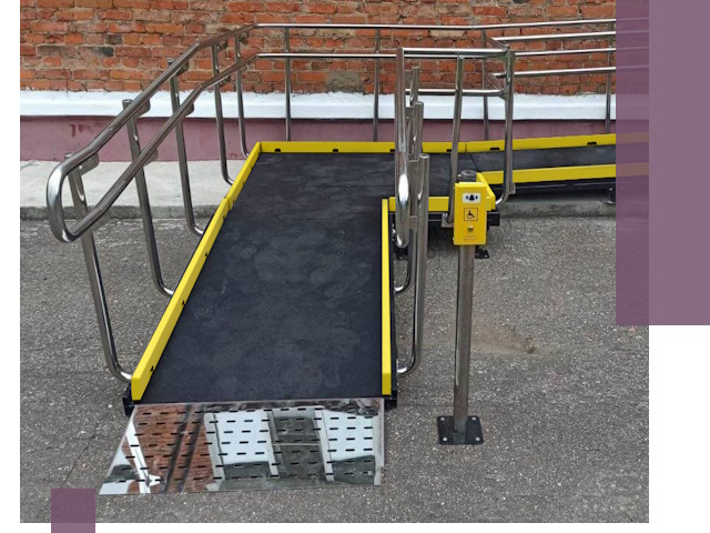 Изготовление наклонных пандусов для инвалидов в Надыме