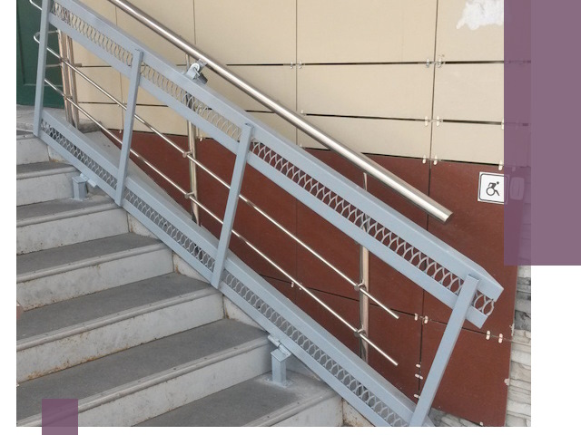 Изготовление откидных пандусов под ключ в Надыме