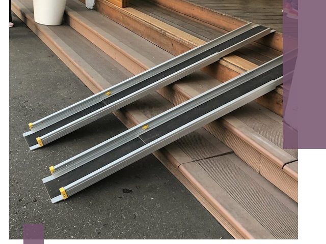 Телескопические пандусы под ключ в Надыме — изготовление и монтаж