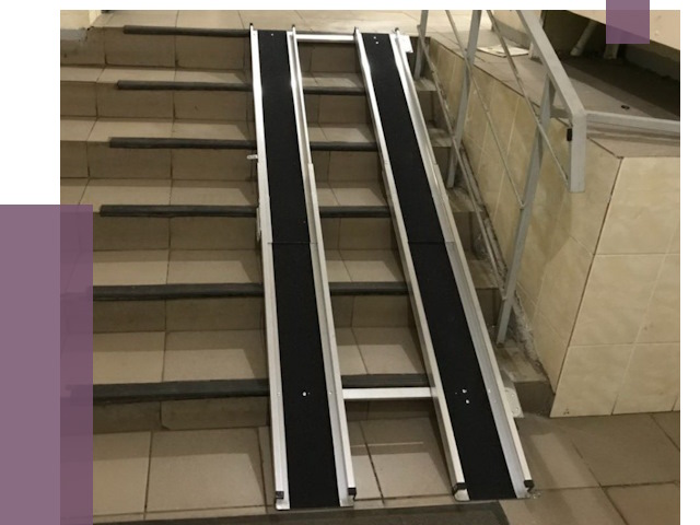 Установка пандуса в подъезд в Надыме от 8095 руб. под ключ | ПРОЛЁТ-Ндм