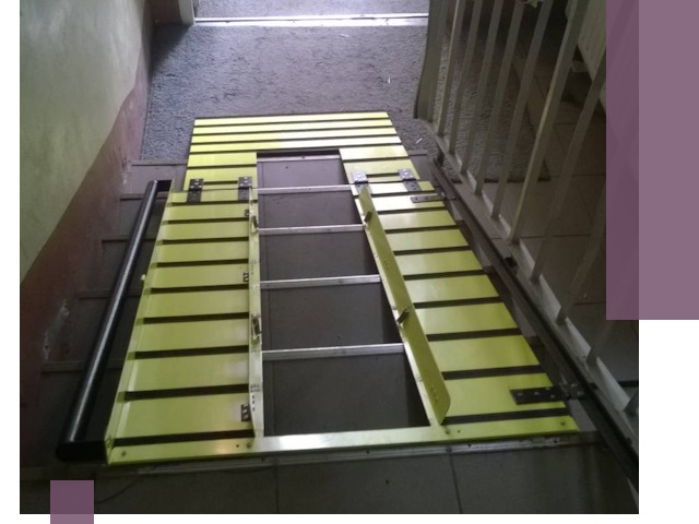 Профессиональный монтаж пандуса в подъезд в Надыме