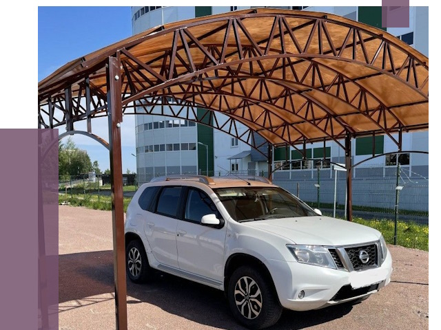 Недорогие навесы в Надыме от 43588 руб. | ПРОЛЁТ-Ндм