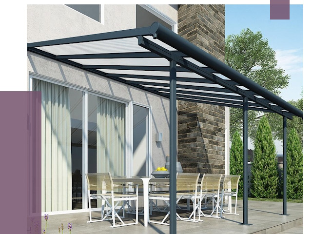 Навесы пристенные в Надыме от 9236 руб. — монтаж и установка | ПРОЛЁТ-Ндм