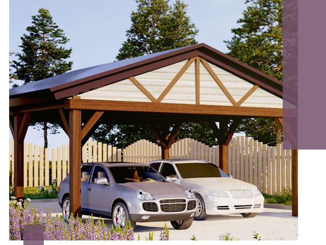 Навесы для автомобиля в Надыме — изготовление и монтаж