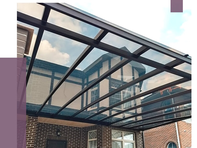 Навесы из поликарбоната в Надыме от 8738 руб. под ключ — ПРОЛЁТ-Ндм