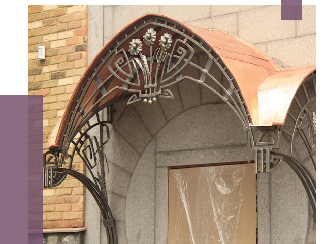 Арочные козырьки в Надыме от 14789 руб. 