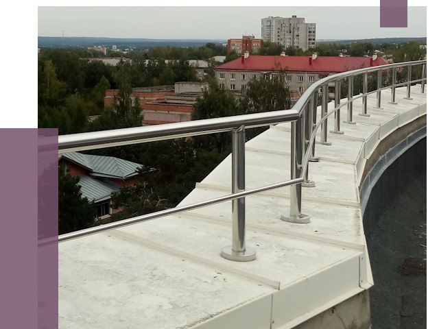 Парапеты и ограждения кровли в Надыме от 5033 руб. 