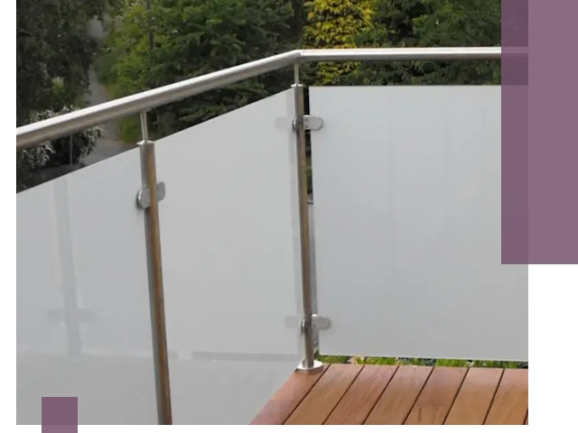 Алюминиевые парапеты для балконов и террас в Надыме