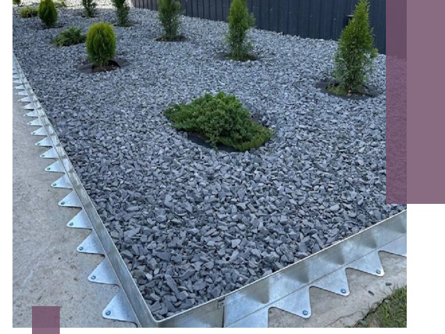 Оцинкованные металлические бордюры под заказ в Надыме