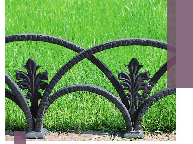 Декоративные металлические бордюры под ключ в Надыме