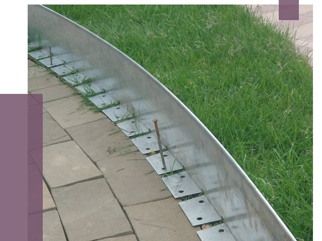 Металлические бордюры для тротуаров в Надыме от 8821 руб.