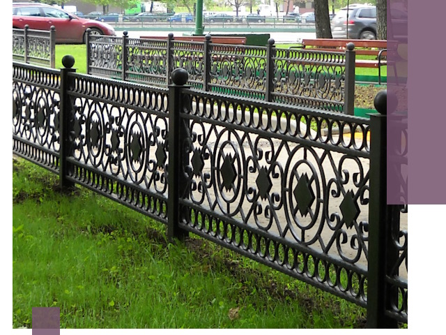 Секционные газонные ограждения под ключ в Надыме