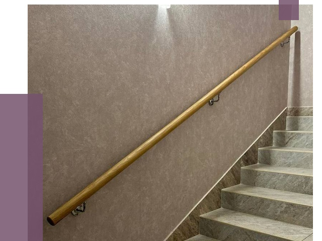 Пристенные поручни в Надыме под ключ от 3996 руб. 
