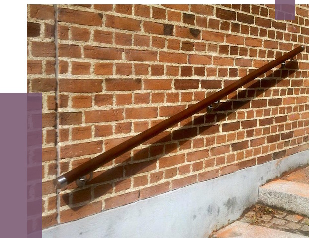 Изготовление пристенных поручней в Надыме от 4514 руб. — ПРОЛЁТ-Ндм